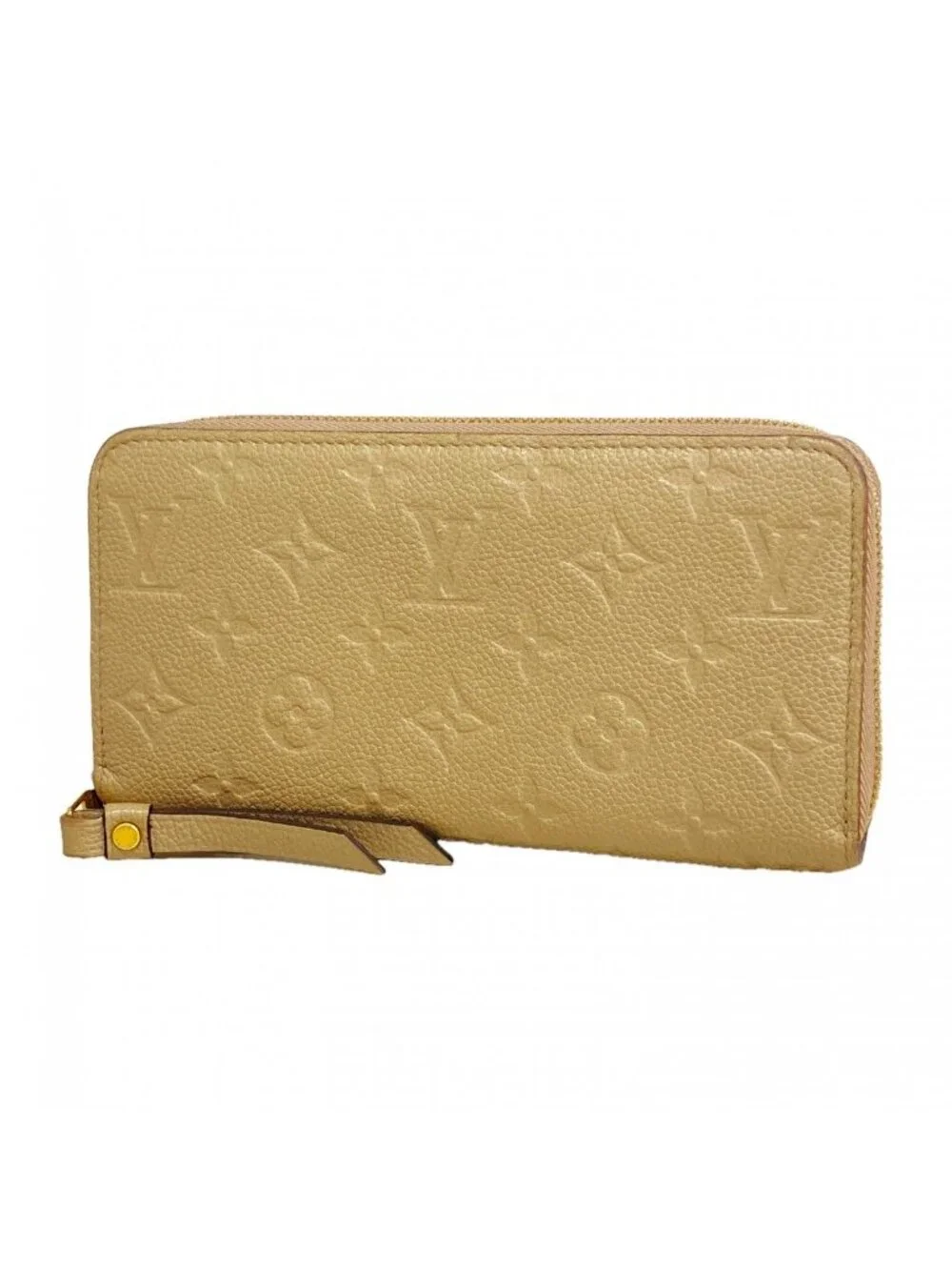 Louis Vuitton Wallet Monogram Empreinte Zippy Tourterelle